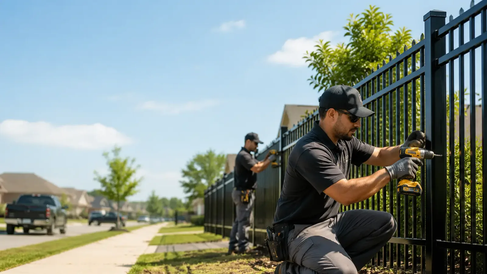 Metal Fence Installation in Cleveland, AR